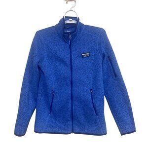 LL Bean Jacket Women Size XS Regular Blue Full Zip